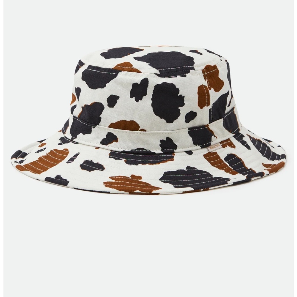 Brixton cow print hat